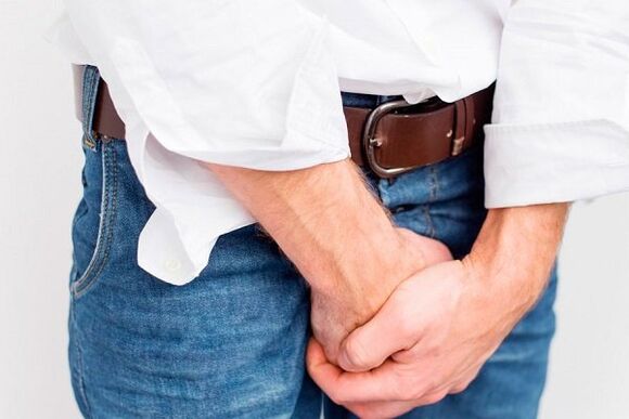 pain in groin with calculous prostatitis