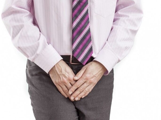 pain in groin with prostatitis